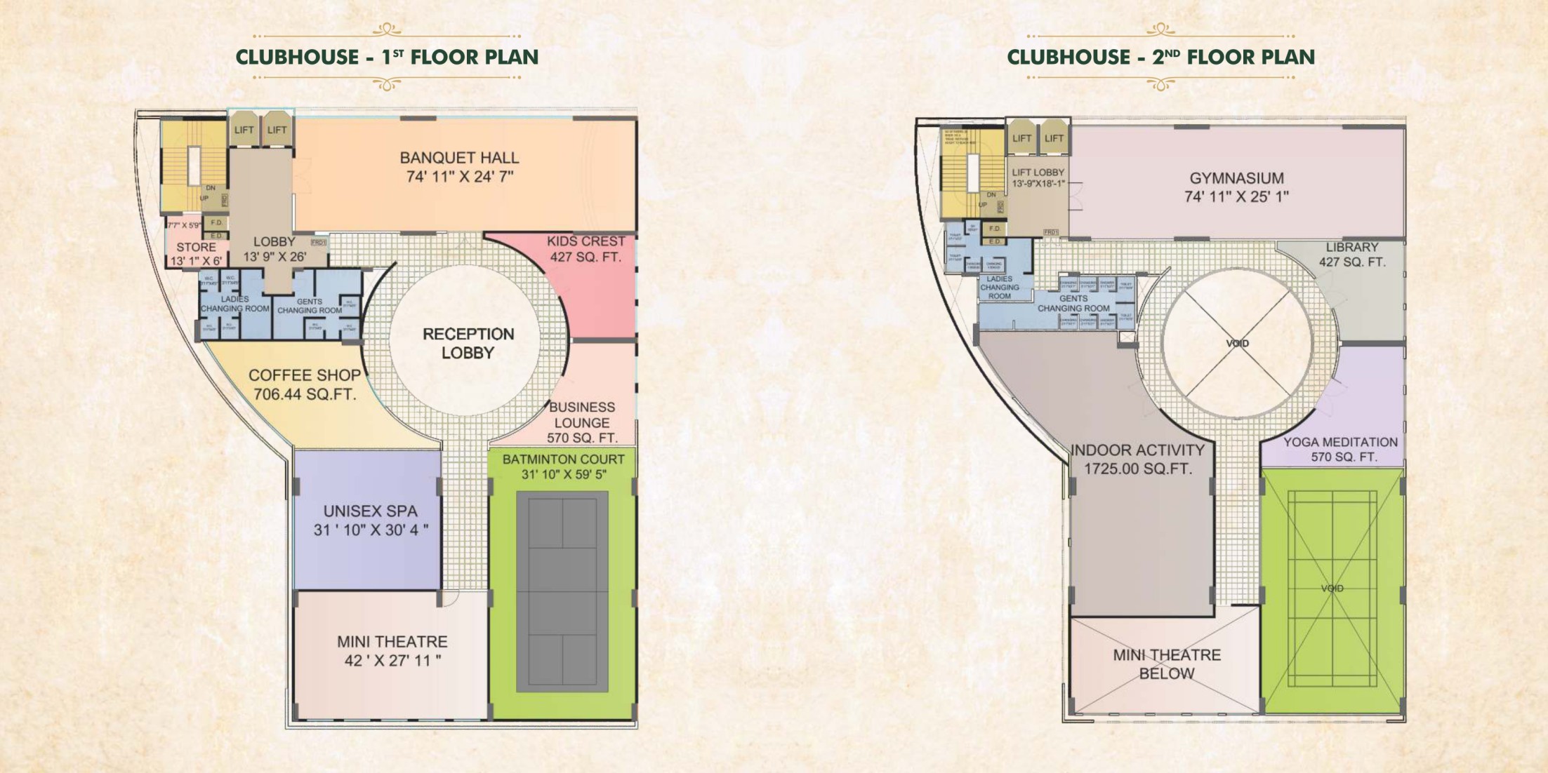 High-end living spaces, Arihant Aspire