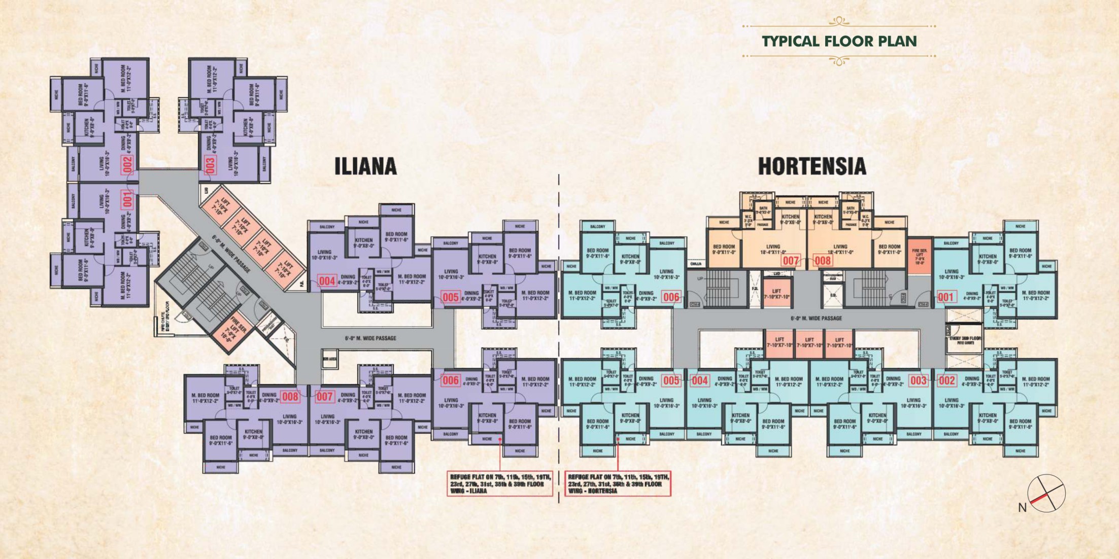 High-end living spaces, Arihant Aspire